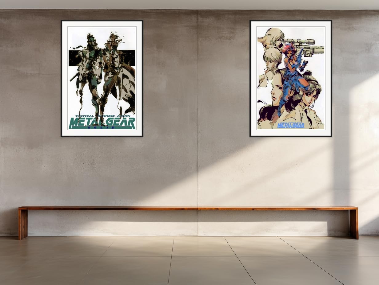 アート・デザイン・音楽 THE ART OF L GEAR SOLID METAL GEAR SOLID LEGACY by Jake Kontou - ALERT Gold Variant
